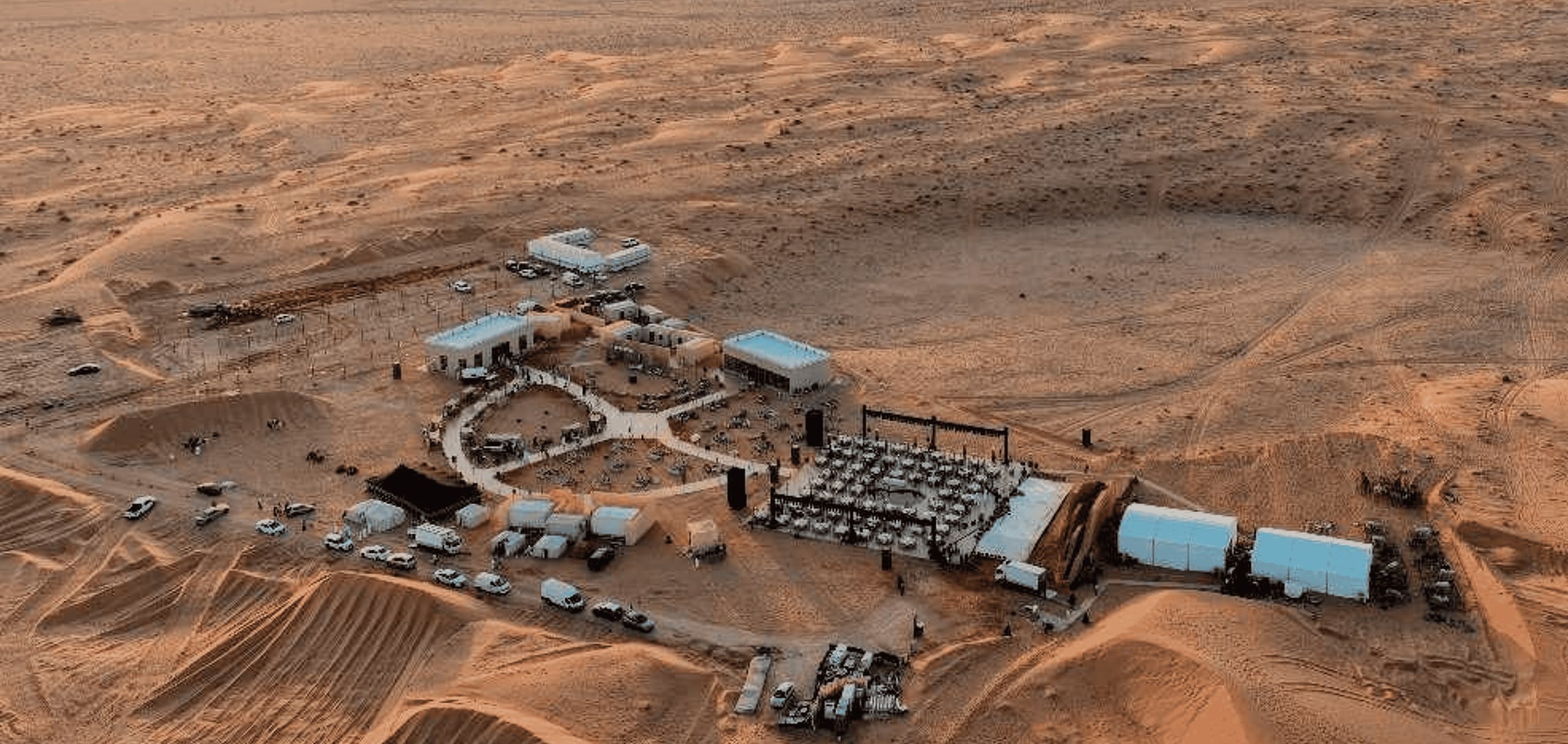 المخيم في محمية الملك عبدالعزيز الملكية