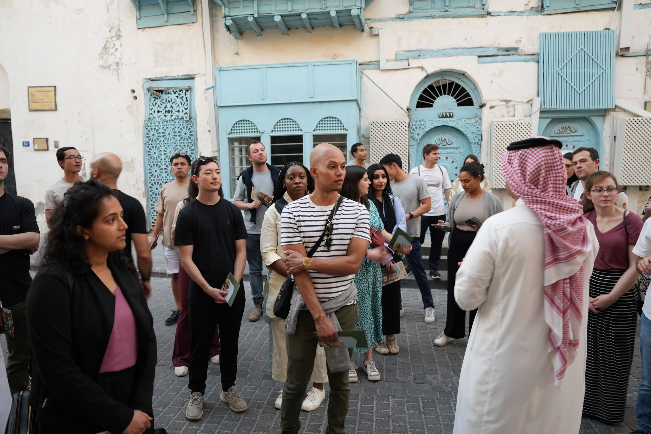 Students experiencing the rapid development and rich heritage of Saudi Arabia