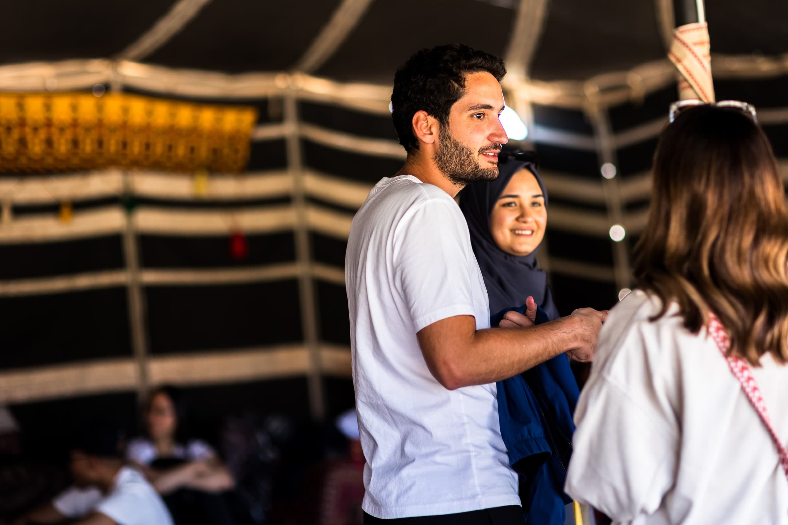 PANGAEA guides and university students during the Saudi Arabia trip